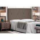 Cabeceira Aqquila Suede Caramelo Queen 160cm Spezzia