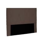 Cabeceira Aquilla Para Cama Box Casal 140 Cm Suede S04 - D'ro