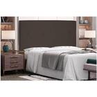 Cabeceira Aquilla Para Cama Box Casal 140 Cm Suede S04 - D'ro