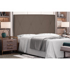Cabeceira Aquilla Para Cama Box Solteiro 90 Cm Suede S04 - D'