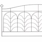 Cabeceira Aramada Pisa Decorativa - Casal Preto