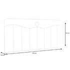 Cabeceira Aramada Vaticano - Casal Branco