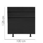 Cabeceira Argentina 100cm Solteiro Suede