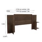 Cabeceira Arizona Casal Extensível Cacau