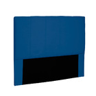 Cabeceira Arizona Para Cama Box Queen 160 Cm Suede Azul Marin