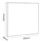 Cabeceira Atenas Solteiro 0 90 Suede Marrom Taupe - Simbal