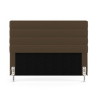 Cabeceira Atlas 160 Para Cama Queen N-029 Veludo Capuccino Ar