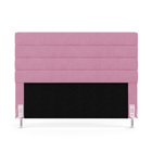 Cabeceira Atlas 160 Para Cama Queen Z-009 Sued Rosê Aradecor