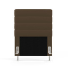 Cabeceira Atlas 90 Para Cama De Solteiro N-029 Veludo Capucci