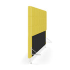 Cabeceira Áurea 140 / N-035 Veludo Amarelo Aradecor