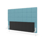 Cabeceira Áurea 160 / A-043 Couro Azul Bebê Aradecor