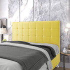 Cabeceira Áurea 160 / N-035 Veludo Amarelo Aradecor