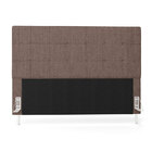 Cabeceira Áurea 160 / N-042 Linho Marrom Aradecor