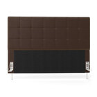 Cabeceira Áurea 195 / N-027 Veludo Marrom Chocolate