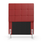 Cabeceira Áurea 90 / A-020 Couro Vermelho