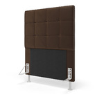 Cabeceira Áurea 90 / N-027 Veludo Marrom Chocolate