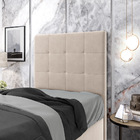 Cabeceira Áurea 90 / Z-003 Sued Bege