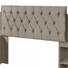 Cabeceira Avelulada Box Queen Size Com Mesas De Apoio Classic