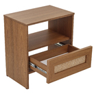 Mesa Cabeceira Ayla Ratan 50 Freijó Astral Design