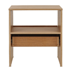 Mesa Cabeceira Ayla Ratan 50 Freijó Astral Design