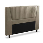 Cabeceira Barcelona 1,60 Camurça Dobuê Movelaria