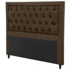 Cabeceira Baronesa Plus 195cm Marrom Chocolate