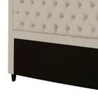 Cabeceira Baronesa Plus Casal 1400mm Linho Cru - Simbal