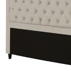 Cabeceira Baronesa Plus Casal 1400mm Linho Cru - Simbal