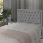 Cabeceira Baronesa Plus Queen 1600mm Linho Cinza - Simbal