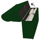 Cabeceira Bau Casal 140 Cm Tirum Veludo Peer