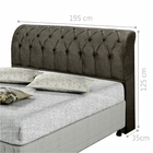 Cabeceira Baú King Europa Tabaco