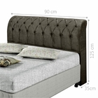 Cabeceira Baú Solteiro Munique Tabaco