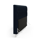 Cabeceira Bellatrix 140 / Sued Azul Marinho