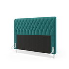 Cabeceira Bellatrix 140 / Suede Azul Turquesa