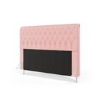 Cabeceira Bellatrix 160 / A-044 Couro Rosa Bebê Aradecor