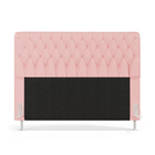 Cabeceira Bellatrix 160 / A-044 Couro Rosa Bebê Aradecor