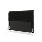 Cabeceira Bellatrix 160 / Couro Preto