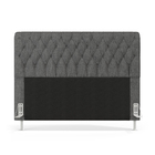 Cabeceira Bellatrix 160 / N-041 Linho Cinza Escuro Aradecor