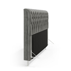 Cabeceira Bellatrix 160 / Sued Cinza