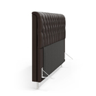 Cabeceira Bellatrix 195 / Couro Marrom