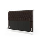 Cabeceira Bellatrix 195 / Couro Marrom