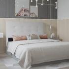 Cabeceira Berlim 1,60 Cm Cama Box Queen Corino Branco