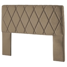 Cabeceira Berlim Para Colchão Queen Largura 158cm Bege Estofa