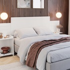Cabeceira Box 90/140/160 Grecia Mdf Com Mesa De Cabeceira Bra