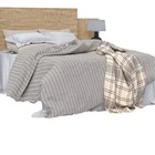 Cabeceira Box 90/140/160 Lara Mdf Com Mesa De Cabeceira