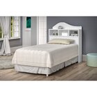 Cabeceira Box 92cm Irlanda Branco/lilás