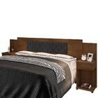 Cabeceira Box Ajustável Giovana Malbec Captonê Preto