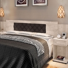 Cabeceira Box Bruna Amarula Com Capitonê Marrom