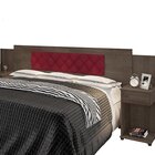 Cabeceira Box Bruna Chocolate - Framar Móveis