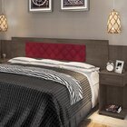 Cabeceira Box Bruna Chocolate - Framar Móveis